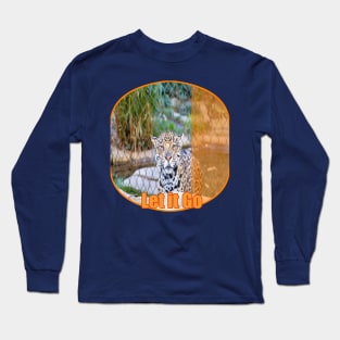 Caged animals Freedom Leopard Long Sleeve T-Shirt